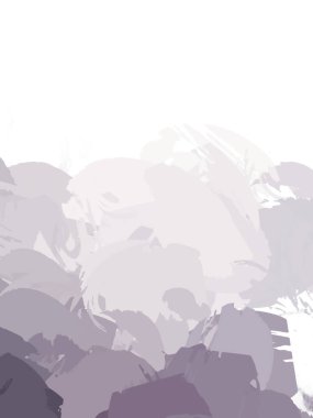 Taranmış Boyalı Soyut Arkaplan. Vahşi kaotik fırça darbeleri. Boya darbeleri. 2D İllüstrasyon. Fırça darbeli resim. 