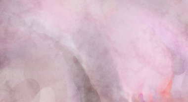 Alkol mürekkebini andıran rahatlatıcı fırça darbelerinin modern resmi. Poster, duvar sanatı, afiş, kart, kitap kapağı veya ambalaj için pastel renkli suluboya resim.