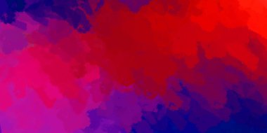 Duvar sanatı Eşsiz ve yaratıcı illüstrasyon. Fırça darbesi ile boyanmış. Renkli fırça darbelerinin soyut arkaplanı. Fırçalanmış canlı duvar kâğıdı. Boyalı sanatsal yaratım.