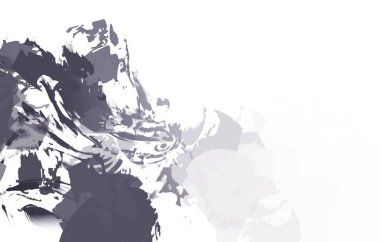 resmedilmiş sanat eseri. fırçalanmış canlı duvar kağıdı. Eşsiz ve yaratıcı illüstrasyon. Renkli fırça darbelerinin soyut arkaplanı. 