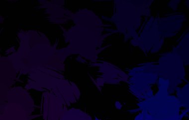 Vahşi fırça darbeleriyle yaratıcı soyut resim. Artistik fırça darbeleriyle donatılmış. Renkli ve canlı bir tasvir. Boyalı sanat.