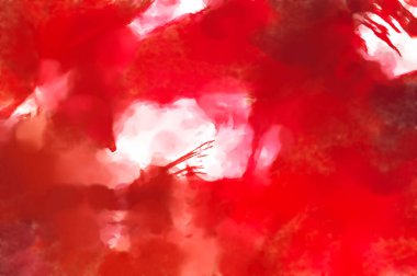 El yapımı sürreal soyut desenli suluboya. Modern sanatsal resim. 2D çizim. Arkaplan boyası karışımı. Yaratıcı duvar sanatı. Çağdaş sanat