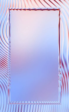 Soyut çerçeveli arkaplan. Renkli, canlı, dalgalı bir duvar kağıdı. Merkezi çerçeveli yaratıcı grafik 2d çizim. Dinamik şekilli modaya uygun sıvı örtüsü.