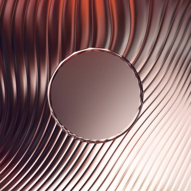 Soyut çerçeveli arkaplan. Renkli, canlı, dalgalı bir duvar kağıdı. Merkezi çerçeveli yaratıcı grafik 2d çizim. Dinamik şekilli modaya uygun sıvı örtüsü.