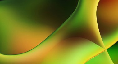 Soyut arkaplan. Değişken renk değişim dalgaları, dinamik hareketlerle. Işık dalgalarının neon renkli soyut tasarımı. Duvar kağıdı, afiş, arkaplan, kart, kitap illüstrasyonu, web sitesi.