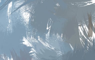 Renkli fırça darbelerinin 2B çizimi. Dekoratif doku resmi. Canlı boya desenli arka plan. Kaotik fırça darbeleri resim.