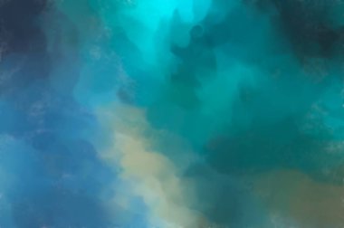 Suluboya fırça darbeleri. Modern sanat. Soyut doku. 2D çizim. Yüzeyde etkileyici el yapımı suluboya. Renkli bir fon. Çok renkli arkaplan. Çağdaş duvar sanatı. 