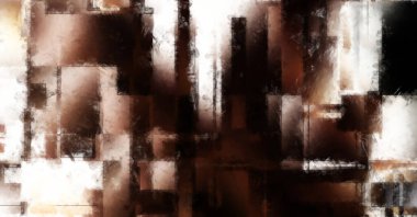 Modern sanat. Renkli çağdaş sanat eserleri. Renkli boya darbeleri. Soyut arkaplanda fırça darbeleri. Fırça boyası. Eşsiz duvar sanatı.