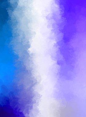 Yaratıcı soyut resim. Artistik fırça darbeleriyle donatılmış. Renkli ve canlı bir illüstrasyon. boyalı sanat.