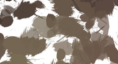 Renkli fırça darbelerinin 2B çizimi. Dekoratif doku resmi. Canlı boya desenli arka plan. Kaotik fırça darbeleri resim.