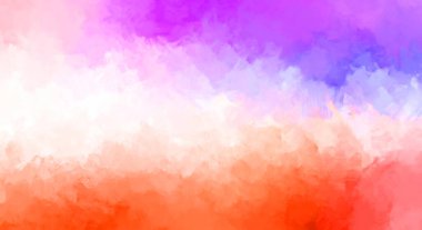 Taranmış Boyalı Soyut Arkaplan. Fırça darbesi ile boyanmış. Sanatsal canlılık ve renkli duvar kağıdı.