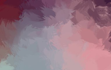 Vahşi fırça darbeleri. Taranmış Boyalı Soyut Arkaplan. Fırça darbesi ile boyanmış. Boya darbeleri. 2B Görüntü.