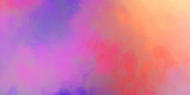 Taranmış Boyalı Soyut Arkaplan. Vahşi kaotik fırça darbeleri. Boya darbeleri. 2D İllüstrasyon. Fırça darbeli resim.