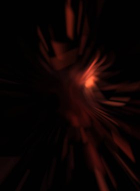 Işık parçacık izleri. Parlayan parçacıkları ve çizgileri olan ışık patlaması yıldızı. Güzel hareketli soyut ışın arkaplanı.