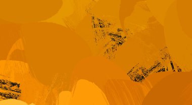 Sanatsal soyut arkaplan. Doku boyalı duvar kağıdı. Boya darbeleriyle yaratıcı bir illüstrasyon. Fırça desenli resim.