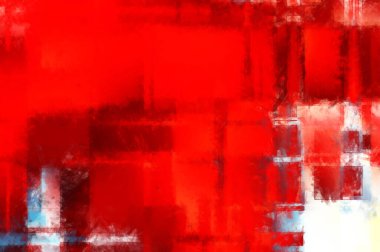 Modern sanat. Renkli çağdaş sanat eserleri. Renkli boya darbeleri. Soyut arkaplanda fırça darbeleri. Fırça boyası. Eşsiz duvar sanatı.