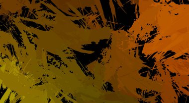 Canlı fırça darbeleriyle boyanmış. Renkli desenli resim. Fırçalanmış duvar kağıdını boya.