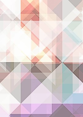 Üçgen arka planda üst üste dizayn ediliyor. Soyut geometrik duvar kağıdı. Geometrik renkli üçgen şekiller.