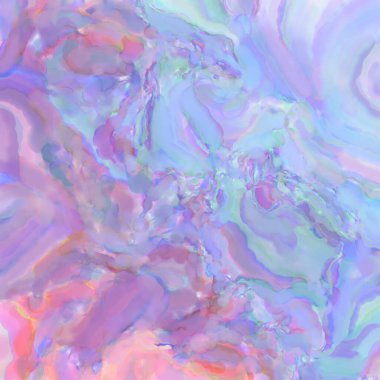 El yapımı sürreal soyut desenli suluboya. Modern sanatsal resim. 2D çizim. Arkaplan boyası karışımı. Yaratıcı duvar sanatı. Çağdaş sanat.