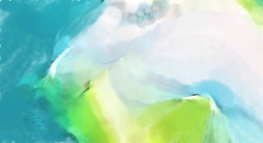 Modern sanat. Renkli çağdaş sanat eserleri. Renkli boya darbeleri. Soyut arkaplanda fırça darbeleri. fırça boyası.