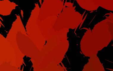 Sanatsal soyut arkaplan. Doku boyalı duvar kağıdı. Boya darbeleriyle yaratıcı bir illüstrasyon. Fırça desenli resim.