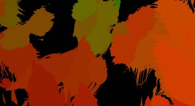 Sanatsal soyut arkaplan. Doku boyalı duvar kağıdı. Boya darbeleriyle yaratıcı bir illüstrasyon. Fırça desenli resim.