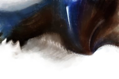 Modern sanat. Renkli çağdaş sanat eserleri. Renkli boya darbeleri. Soyut arkaplanda fırça darbeleri. fırça boyası.