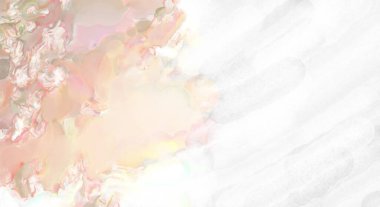 Taranmış Boyalı Soyut Arkaplan. Fırça darbesi ile boyanmış. Boya darbeleri. 2B Görüntü.