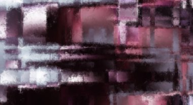 Modern sanat. Renkli çağdaş sanat eserleri. Renkli boya darbeleri. Soyut arkaplanda fırça darbeleri. Fırça boyası. Eşsiz duvar sanatı.