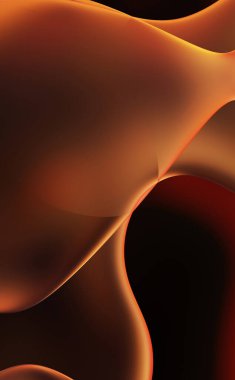 Soyut arkaplan. Değişken renk değişim dalgaları, dinamik hareketlerle. Işık dalgalarının neon renkli soyut tasarımı. Duvar kağıdı, afiş, arkaplan, kart, kitap illüstrasyonu, web sitesi.