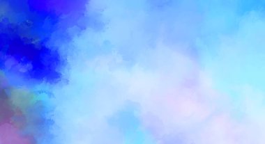 Yaratıcı soyut resim. Artistik fırça darbeleriyle donatılmış. Renkli ve canlı bir illüstrasyon. boyalı sanat.