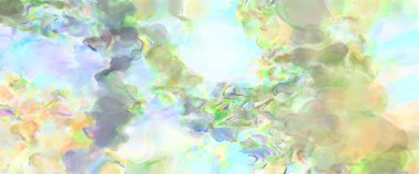 Çağdaş sanat. El yapımı resim. Modern sanat eserleri. Yüzeyde suluboya fırça darbeleriyle resim yapmak. 2D çizim. Sanatsal arkaplan resmi. Tablo üzerinde soyut resim. Renkli doku.