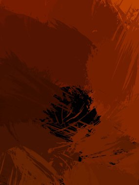 Duvar sanatı Eşsiz ve yaratıcı illüstrasyon. Fırça darbesi ile boyanmış. Renkli fırça darbelerinin soyut arkaplanı. Fırçalanmış canlı duvar kâğıdı. Boyalı sanatsal yaratım.