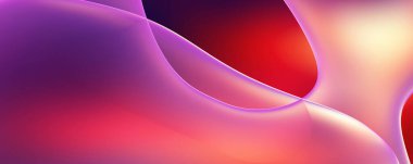 Soyut arkaplan. Değişken renk değişim dalgaları, dinamik hareketlerle. Işık dalgalarının neon renkli soyut tasarımı. Duvar kağıdı, afiş, arkaplan, kart, kitap illüstrasyonu, web sitesi.