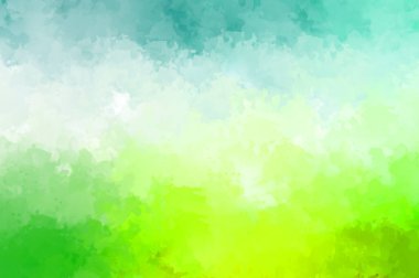 Renkli fırça darbelerinin 2D çizimi. Dekoratif desenli resim. canlı boya desenli arkaplan.