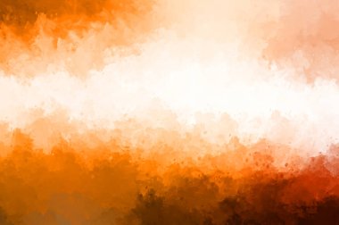 Yaratıcı soyut resim. Artistik fırça darbeleriyle donatılmış. Renkli ve canlı bir illüstrasyon. boyalı sanat.