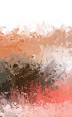 Sanatsal soyut arkaplan. Doku boyalı duvar kağıdı. Boya darbeleriyle yaratıcı bir illüstrasyon. Fırça desenli resim.