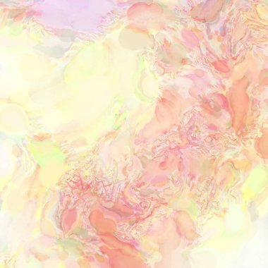 El yapımı sürreal soyut desenli suluboya. Modern sanatsal resim. 2D çizim. Arkaplan boyası karışımı. Yaratıcı duvar sanatı. Çağdaş sanat.