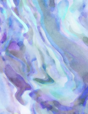 2D çizim. Sanatsal arkaplan resmi. Tablo üzerinde soyut resim. Çağdaş sanat. El yapımı resim. Renkli doku. Modern sanat eserleri. Yüzeyde suluboya fırça darbeleriyle boyama.