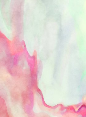 2D çizim. Sanatsal arkaplan resmi. Tablo üzerinde soyut resim. Çağdaş sanat. El yapımı resim. Renkli doku. Modern sanat eserleri. Yüzeyde suluboya fırça darbeleriyle boyama.