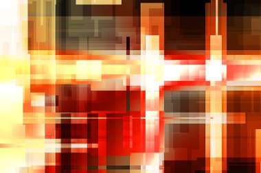 Fütürist soyut geometrik duvar kağıdı. Geometrik renkli şekiller. Dikdörtgen şekilli arka plan. Bir teknolojinin dijital illüstrasyonuName.