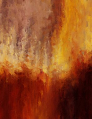 Modern sanat. Renkli çağdaş sanat eserleri. Renkli boya darbeleri. Soyut arkaplanda fırça darbeleri. Fırça boyası. Eşsiz duvar sanatı.