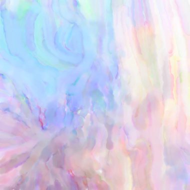 El yapımı sürreal soyut desenli suluboya. Modern sanatsal resim. 2D çizim. Arkaplan boyası karışımı. Yaratıcı duvar sanatı. Çağdaş sanat.