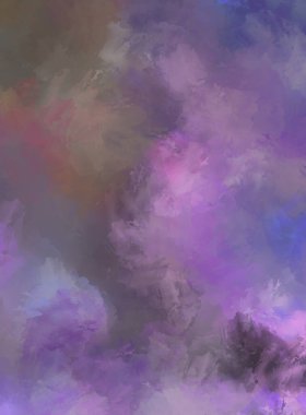 Sanatsal soyut arkaplan. Doku boyalı duvar kağıdı. Boya darbeleriyle yaratıcı bir illüstrasyon. Fırça desenli resim.