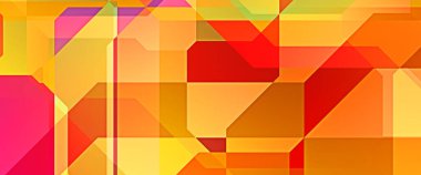 Üçgen arka planda üst üste dizayn ediliyor. Soyut geometrik duvar kağıdı. Geometrik renkli üçgen şekiller.