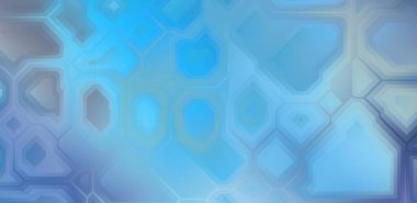 Renkli ve canlı geometrik şekiller katmanları var. Bir teknoloji planının dijital illüstrasyonu. Gelecekçi tasarım şablonu.