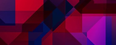 Üçgen arka planda üst üste dizayn ediliyor. Soyut geometrik duvar kağıdı. Geometrik renkli üçgen şekiller.