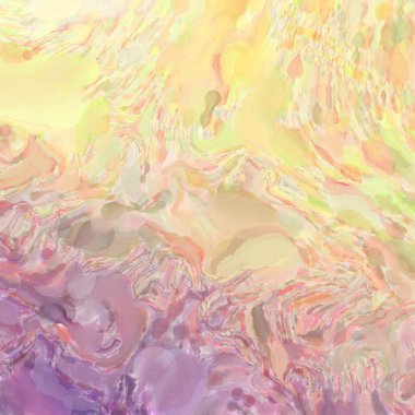 El yapımı sürreal soyut desenli suluboya. Modern sanatsal resim. 2D çizim. Arkaplan boyası karışımı. Yaratıcı duvar sanatı. Çağdaş sanat.