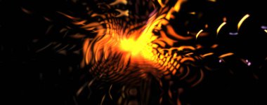 Işık parçacık izleri. Parlayan parçacıkları ve çizgileri olan ışık patlaması yıldızı. Güzel hareketli soyut ışın arkaplanı.