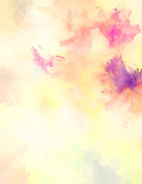 Renkli fırça darbelerinin soyut arkaplanı. fırçalanmış canlı duvar kağıdı. resmedilmiş sanat eseri. Eşsiz ve yaratıcı illüstrasyon.